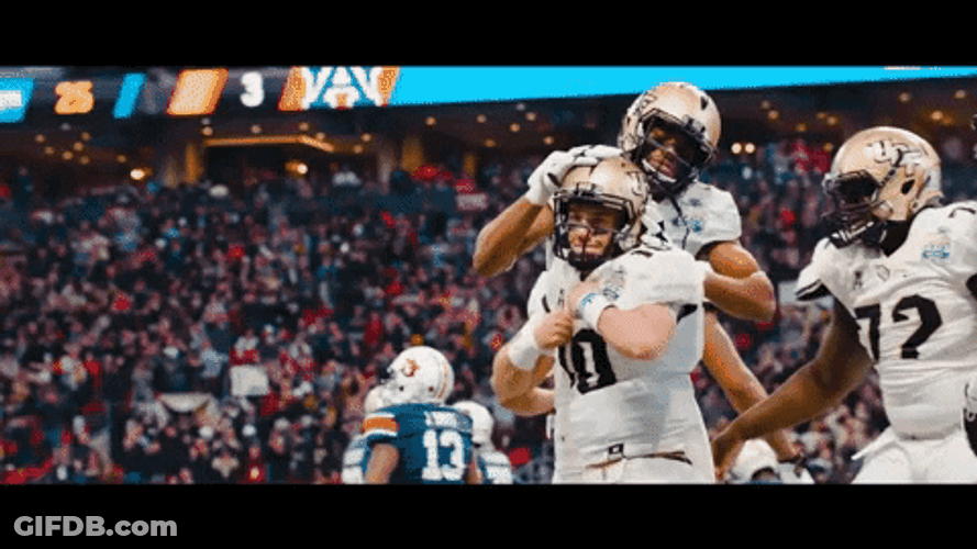 Ucf Football Team Act Jersey Ripping GIF