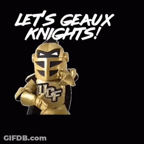 Ucf Knightro Let's Go GIF