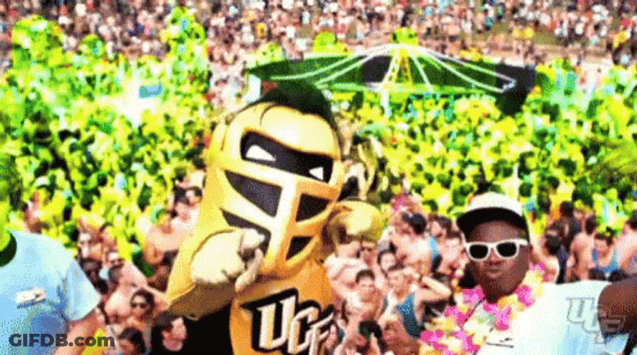 Ucf Knightro Robotic Dance GIF