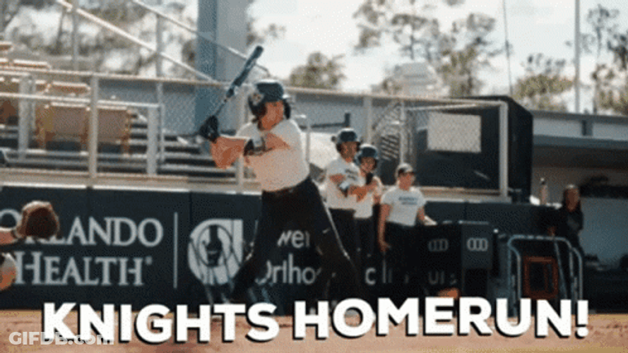 Ucf Knights Baseball Homerun GIF