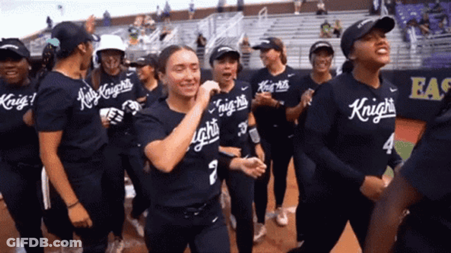 Ucf Knights Softball Team GIF