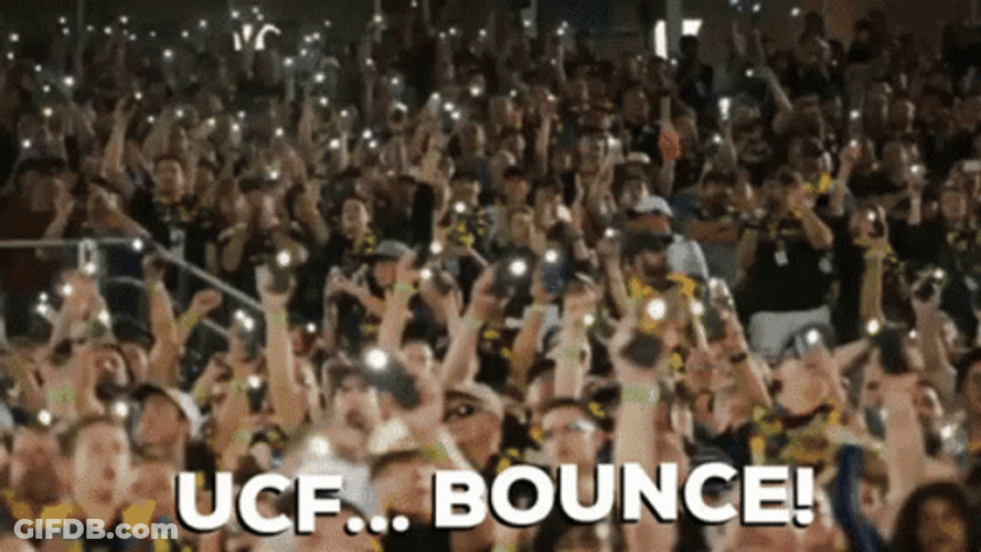 Ucf Knights Supporters Bounce GIF