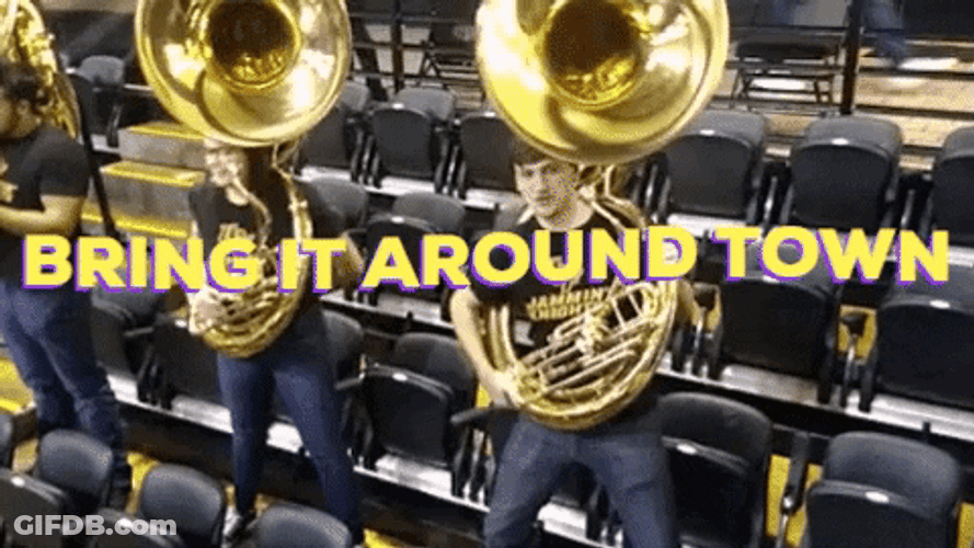 Ucf  Marching Knights Bring It Around Town GIF