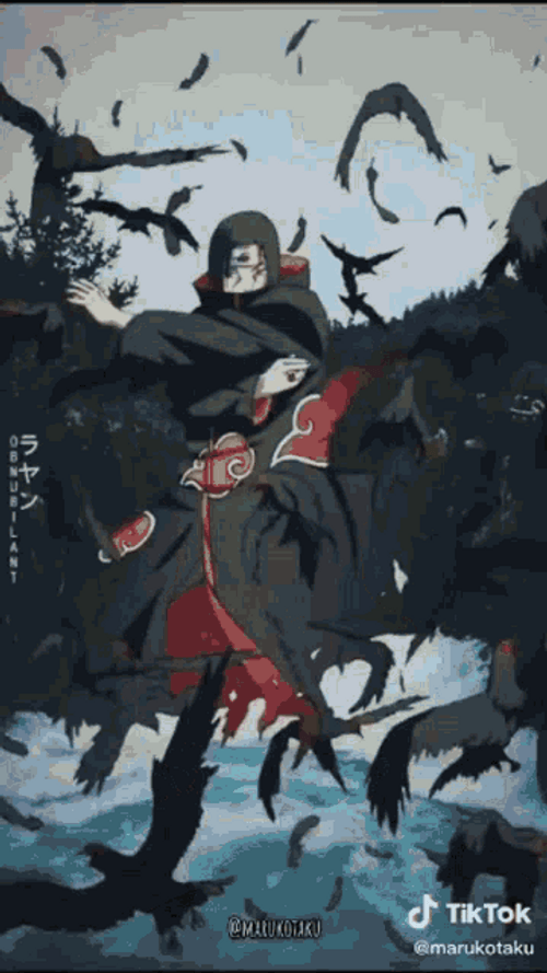 Uchiha Itachi Fan Made Tiktok Edit GIF