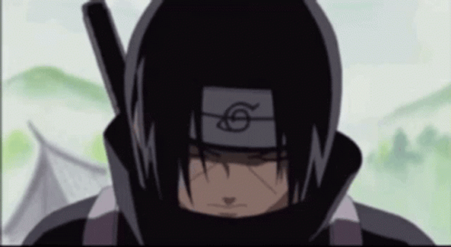 Uchiha Itachi Shocks Orochimaru Death Stare GIF