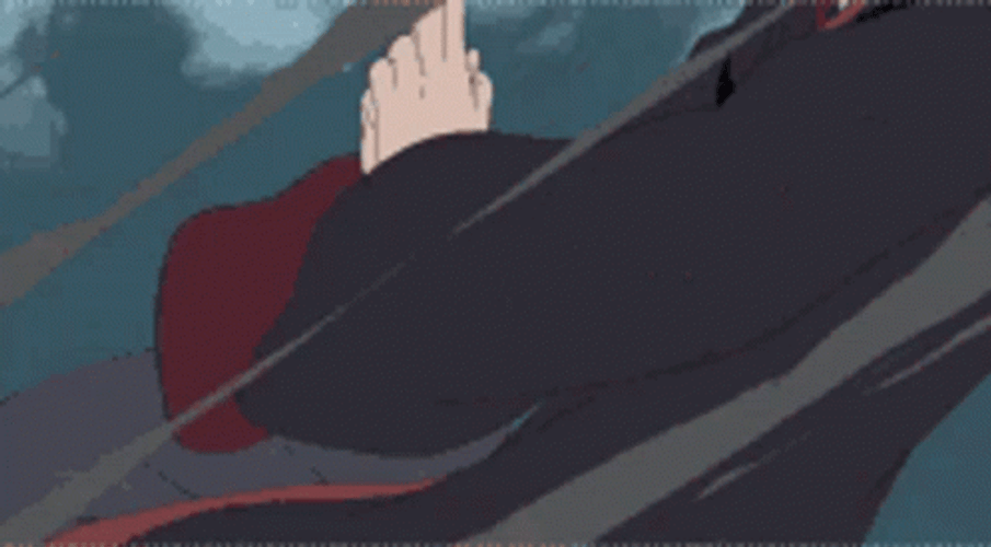 Uchiha Itachi Using Fire Breathing Technique In Naruto Fight GIF