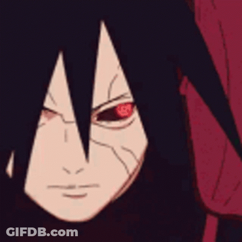 Uchiha Madara Sharingan Mangekyo Tracking GIF