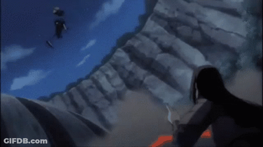 Uchiha Madara Vs Hashirama Senju GIF