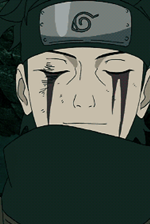 Uchiha Shisui Awakening Mangekyo Sharingan GIF