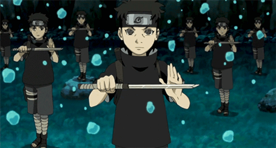 Uchiha Shisui Using Body Of Flicker Technique GIF