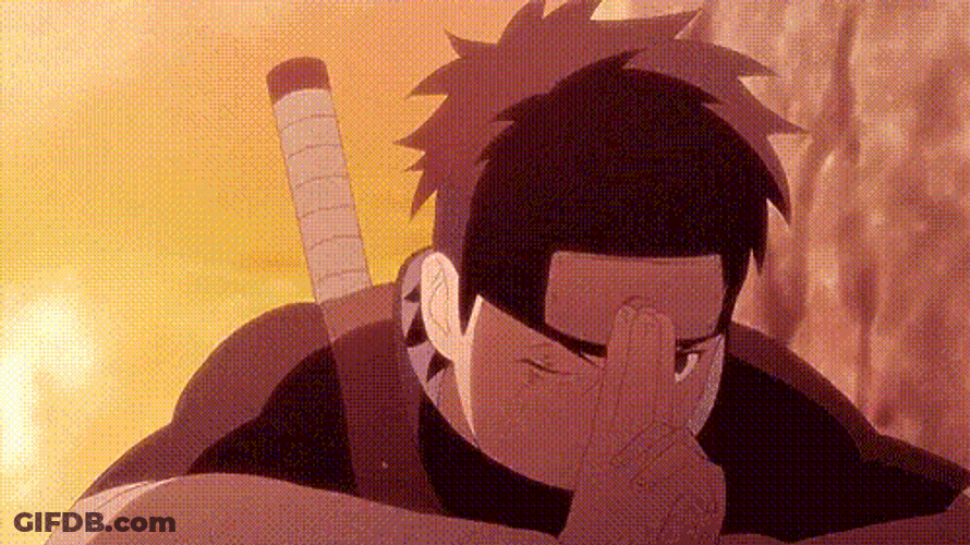 Uchiha Shisui Using Fireball Katon Jutsu GIF
