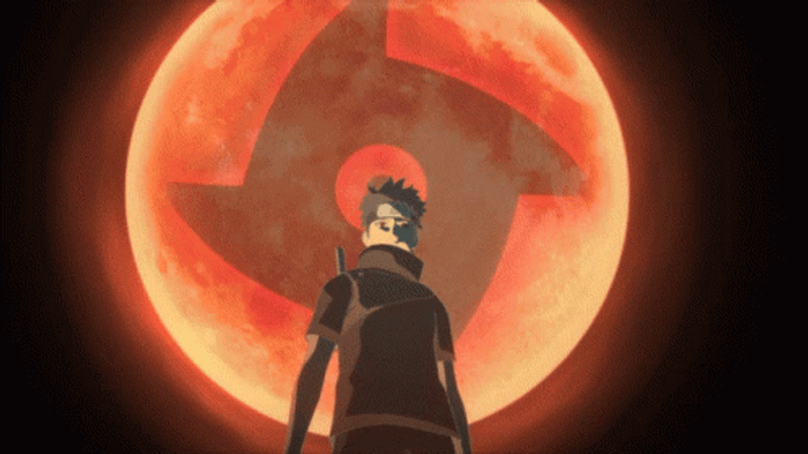 Uchiha Shisui Using His Kotomatsukami Genjutsu GIF