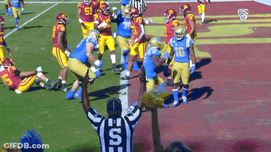 UCLA Bruins Football Game Win GIF