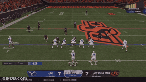 UCLA Vs Oklahoma State Football Game GIF