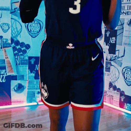 Uconn Aaliyah Edwards Hyping GIF
