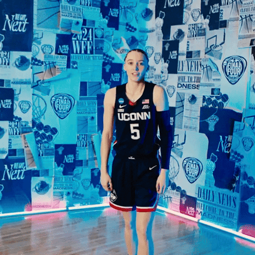 Uconn Paige Bueckers Screaming GIF