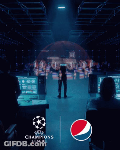 UEFA Champions League Man Dancing GIF