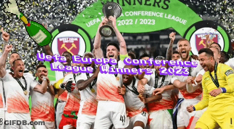 UEFA Europa Conference League Winners 2022 And 2023 GIF