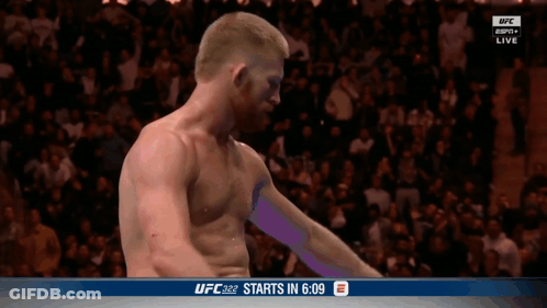 UFC 222 Starts At 6:09 On ESPN+ Live GIF