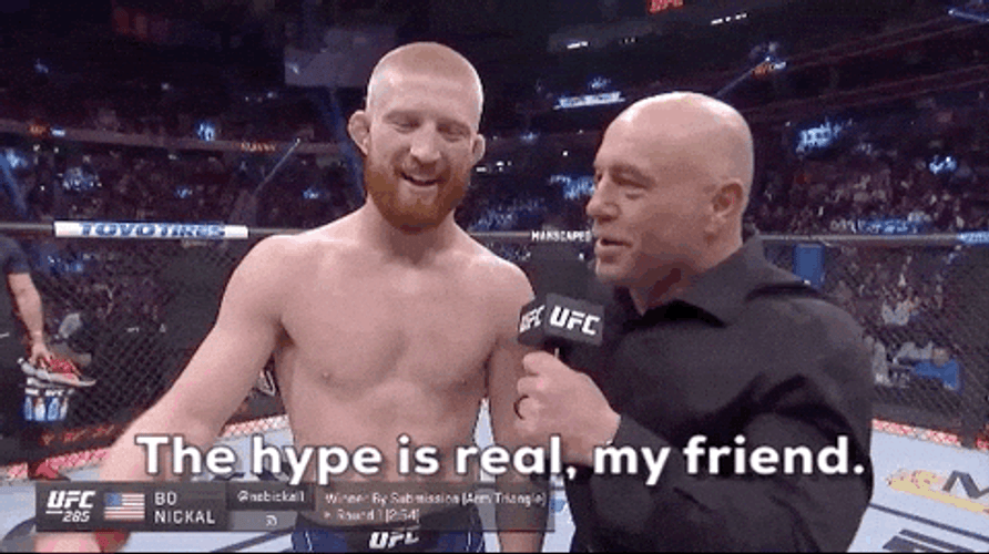 Ufc Bo Nickal Hype Is Real GIF
