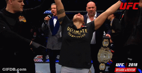 UFC Female Fighter Decade Review GIF