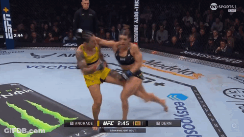 UFC Fight Andrade Vs Dern On ESPN GIF