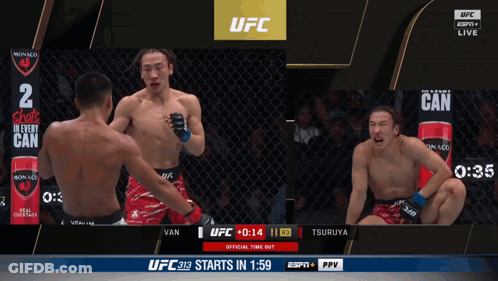 UFC Fight Broadcast On ESPN GIF