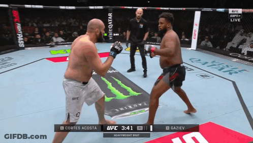 UFC Fight Cortes Acosta Vs Gazliev GIF