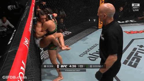 UFC Fight Dern Vs Godinez On ESPN GIF