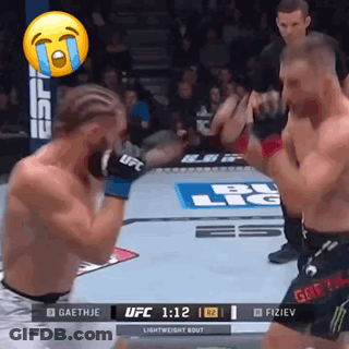 UFC Fight Gaethje Vs Fiziev On ESPN GIF