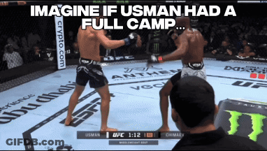 UFC Fight Imagine If Usman Had A Full Camp GIF