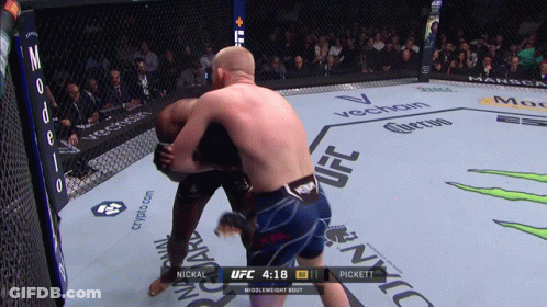 UFC Fight Nickal Vs Pickett GIF