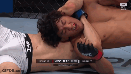 UFC Fight Rosas Jr. Vs Morales GIF