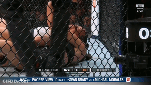 UFC Fight Sean Brady Vs Michael Morales On ESPN GIF