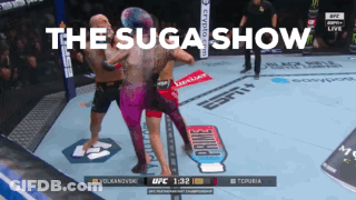 UFC Fight Volkanovski Vs Topuria On Sugashow GIF
