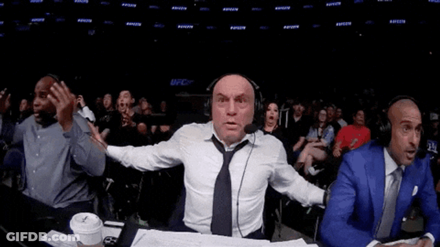 Ufc Hosts Joe Rogan Shocked Reaction GIF