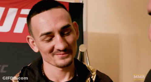 UFC Match Holloway Vs Oliveira Poster GIF