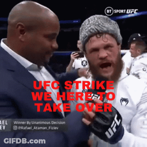 UFC Strike We Here To Take Over GIF
