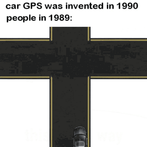 Ugandan Knuckles Car GPS Way Mandalorian Meme GIF