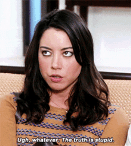 Ugh April Ludgate Reaction GIF