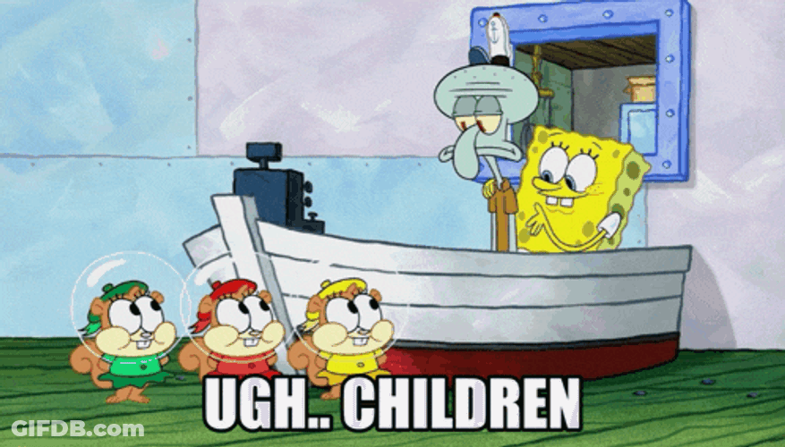 Ugh Children Ew GIF