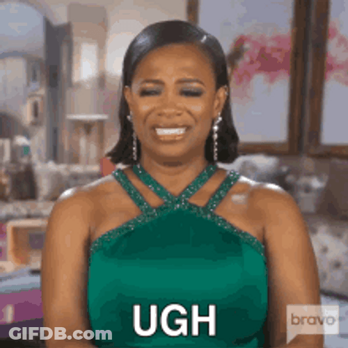 Ugh Disgusted Woman Reaction GIF