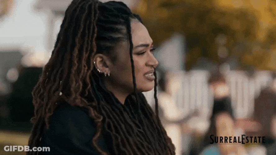 Ugh Fine Frustrated Lady Walking Out GIF