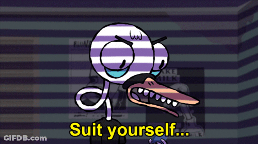 Ugh Fine Nonchalant Swan Boy GIF