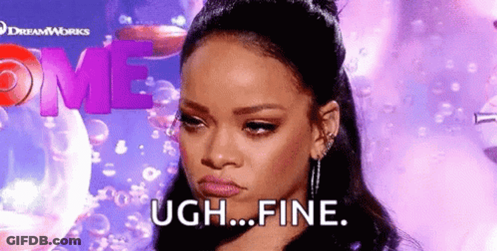 Ugh Fine Rihanna Duck Face GIF