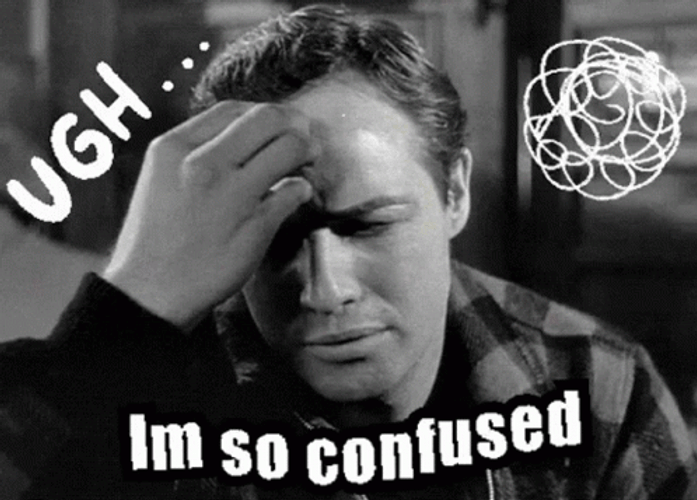 Ugh I'm So Confused GIF