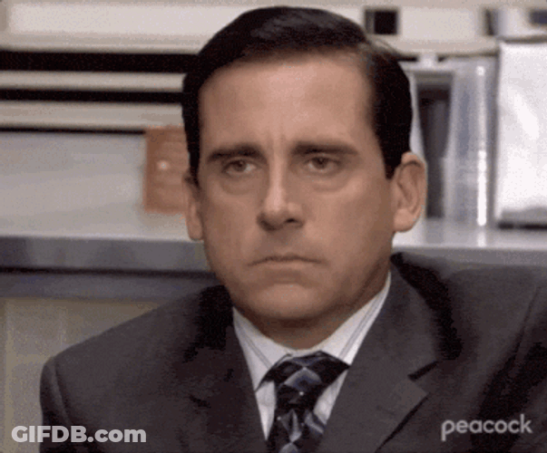 Ugh No Michael Scott No GIF