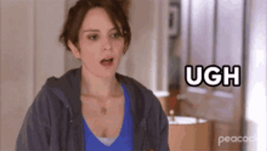 Ugh Tina Fey 30 Rock GIF