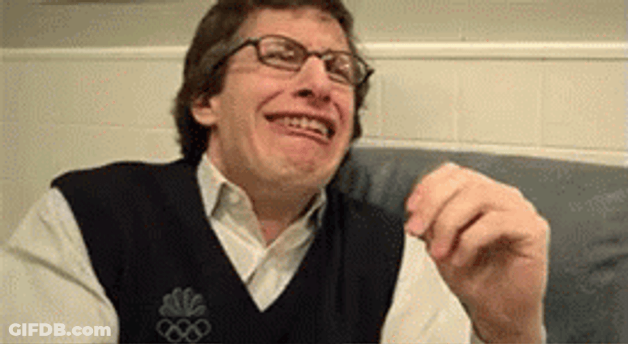 Ugly Cry Andy Samberg Snl Huhu GIF