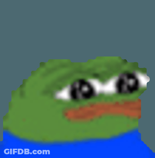 Ugly Cry Peepo The Frog Meme GIF